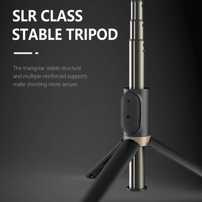 Selfie Stick Bluetooth Techsuit Q03s, Universale, Nero