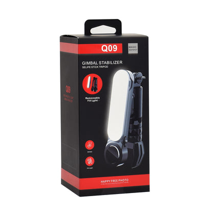 Selfie Stick Bluetooth Techsuit Q09, Universale, Nero