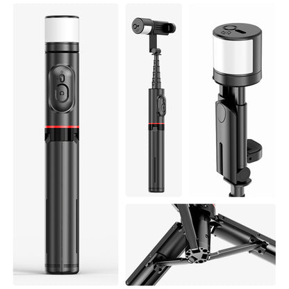 Selfie Stick Bluetooth Techsuit Q12S, Universale, Nero
