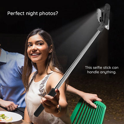 Selfie Stick Bluetooth Techsuit S05-S, Universale, Nero