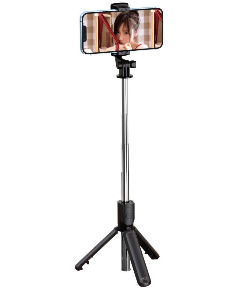 Selfie Stick Bluetooth XO Design SS09, Universale, Nero