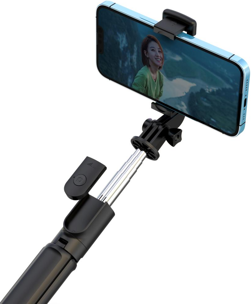 Selfie Stick Bluetooth XO Design SS09, Universale, Nero