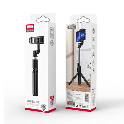 Selfie Stick Bluetooth XO Design SS09, Universale, Nero
