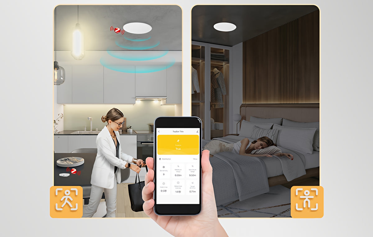 Sensore di Presenza Moes ZSS-QY-HP, ZigBee