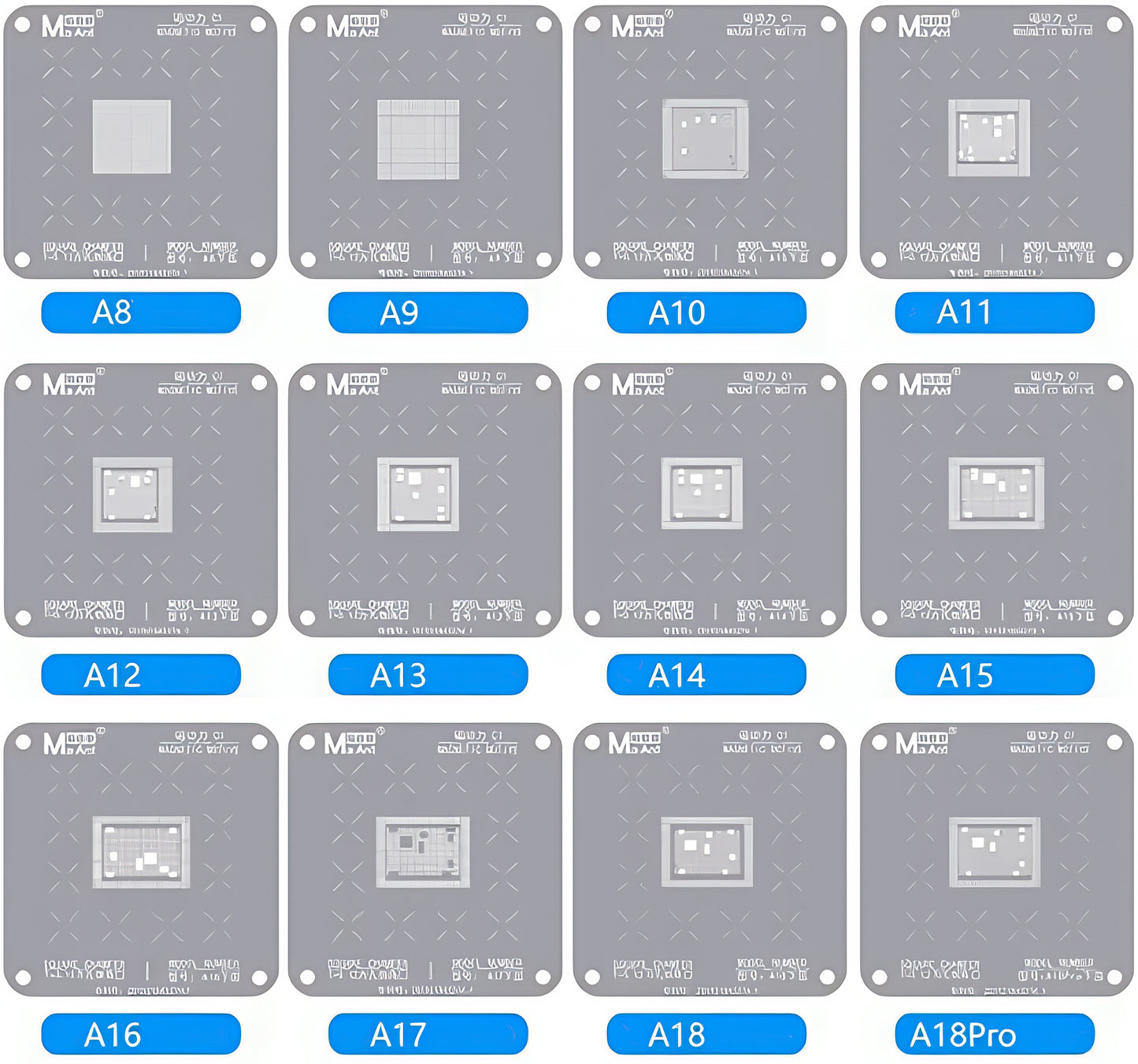 Rete BGA MaAnt per Apple iPhone 6 - 16 Pro Max, CPU