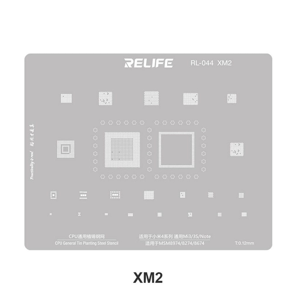 Rete BGA Relife RL-044 V2.0 per CPU Serie Xiaomi