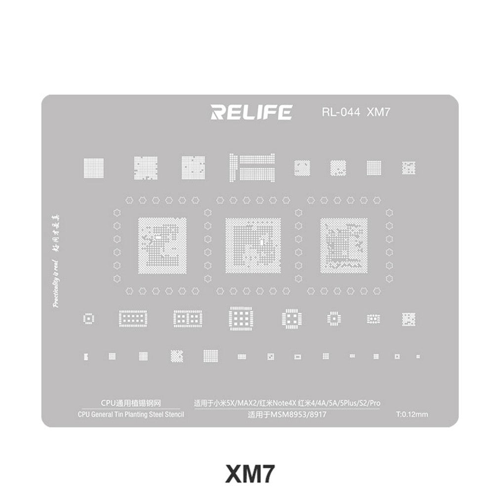 Rete BGA Relife RL-044 V2.0 per CPU Serie Xiaomi