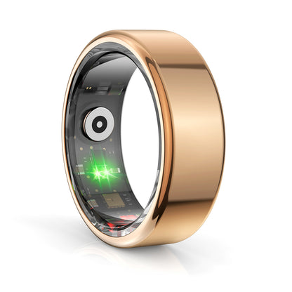 Smart Ring Techsuit R02, Taglia 11, Rosa Dorato