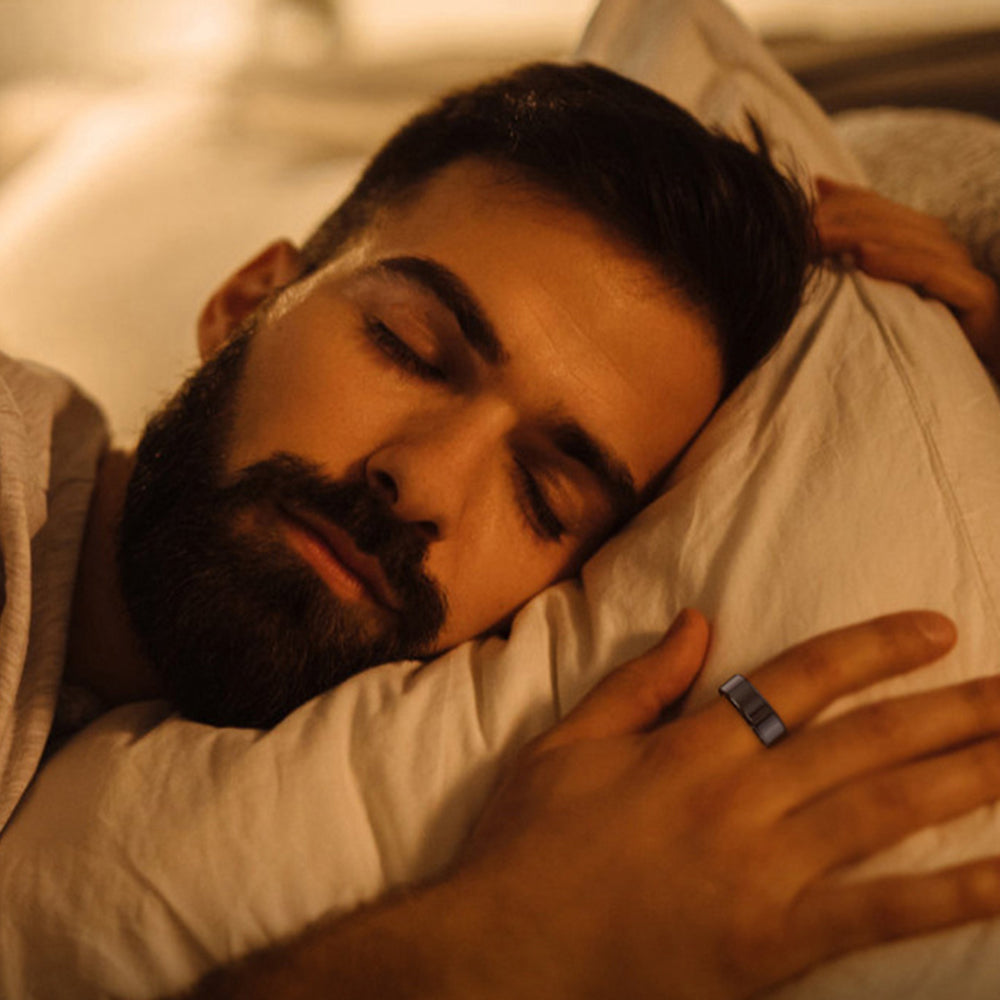 Smart Ring Techsuit R02, Taglia 11, Rosa Dorato