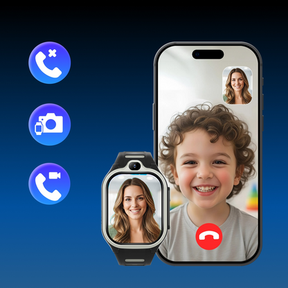 Smartwatch Forever Kids Boost KW-530 Call, Nero