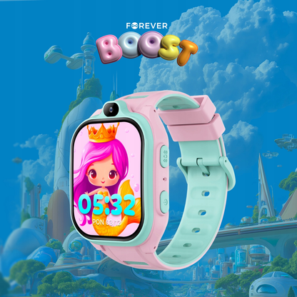 Smartwatch Forever Kids Boost KW-530 Call, Pink