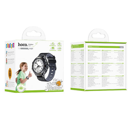 Smartwatch HOCO Y107 Kids Call, Nero
