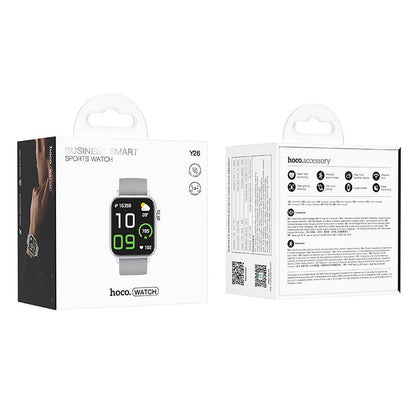 Smartwatch HOCO Y26 Call, Argento