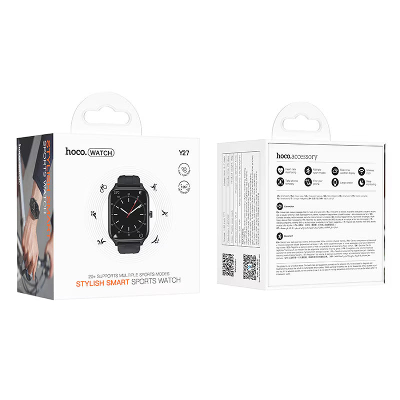 Smartwatch HOCO Y27 Call, Nero