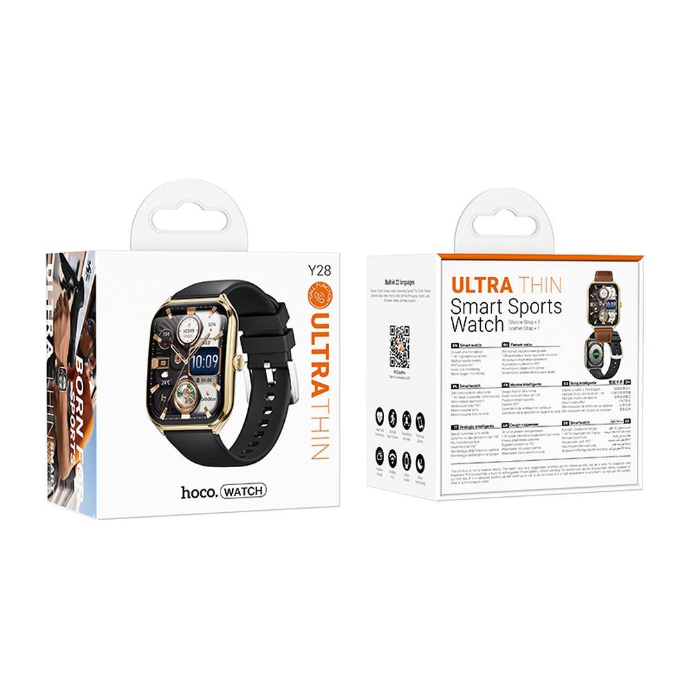 Smartwatch HOCO Y28 Call, Dorato