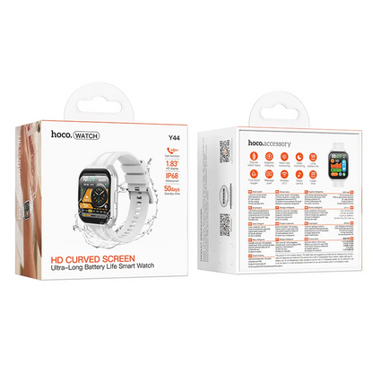 Smartwatch HOCO Y44 Call, Argento