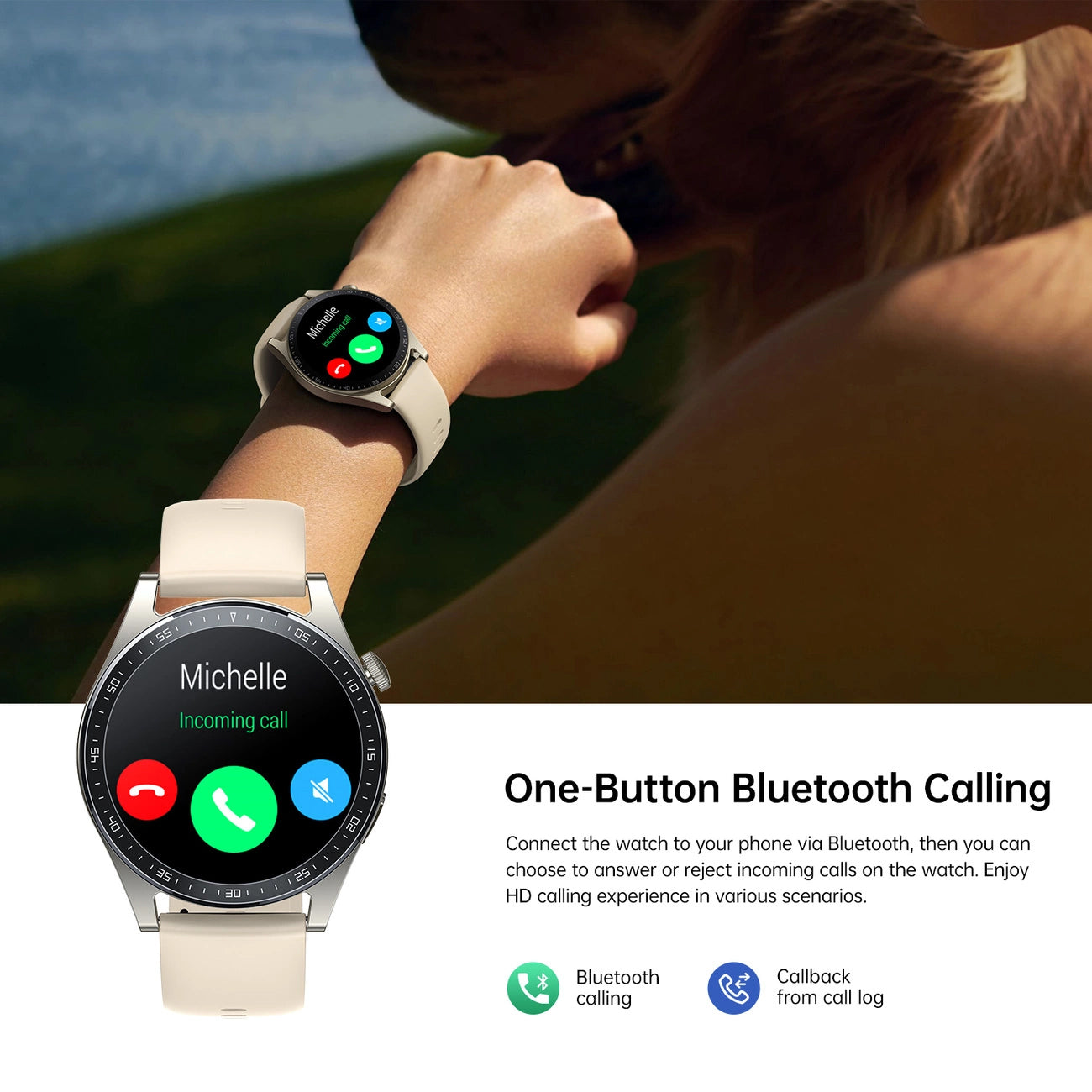 Smartwatch Joyroom JR-FC2 Call, Dorato