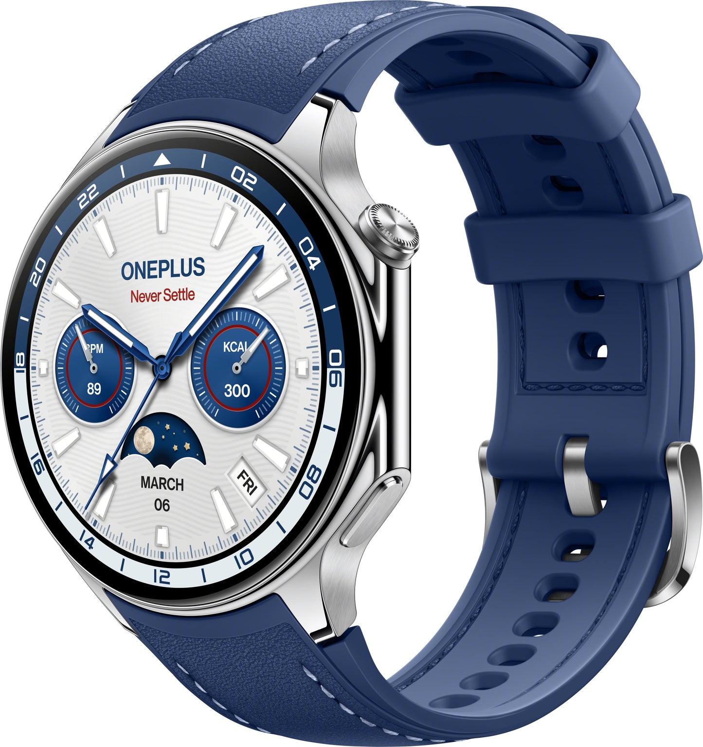 Smartwatch OnePlus Watch 2, blu 