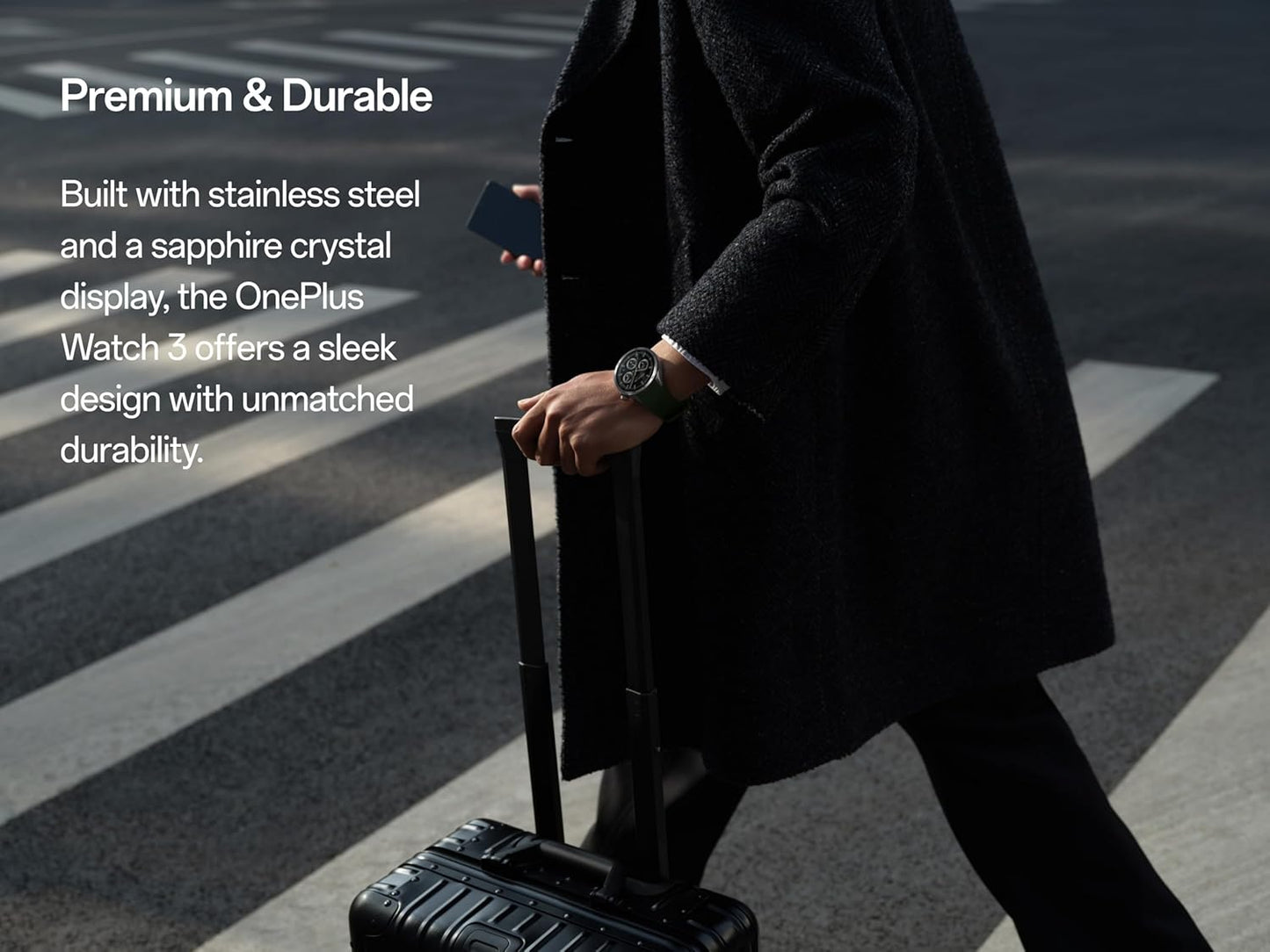 Smartwatch OnePlus Watch 3, 46mm, Nero 5491100340