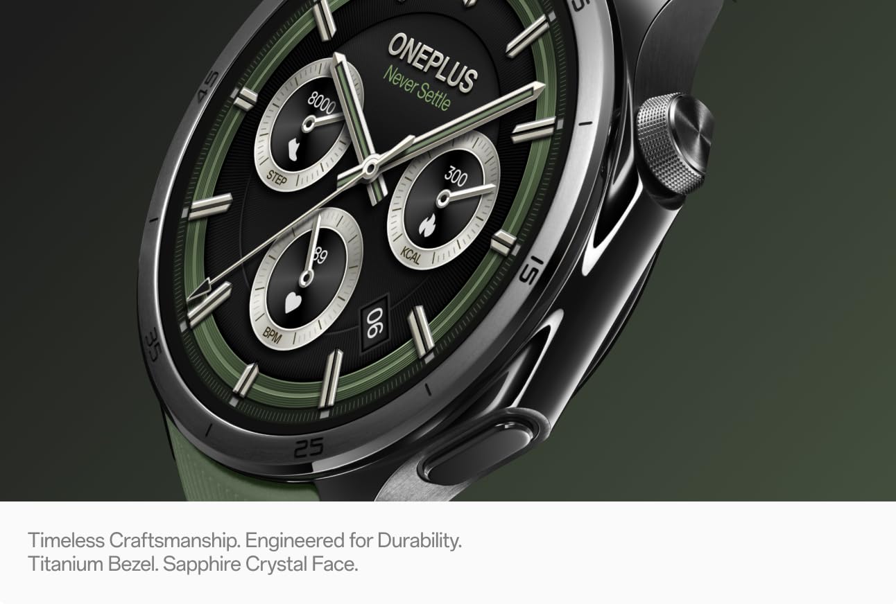 Smartwatch OnePlus Watch 3, 46mm, Nero 5491100340