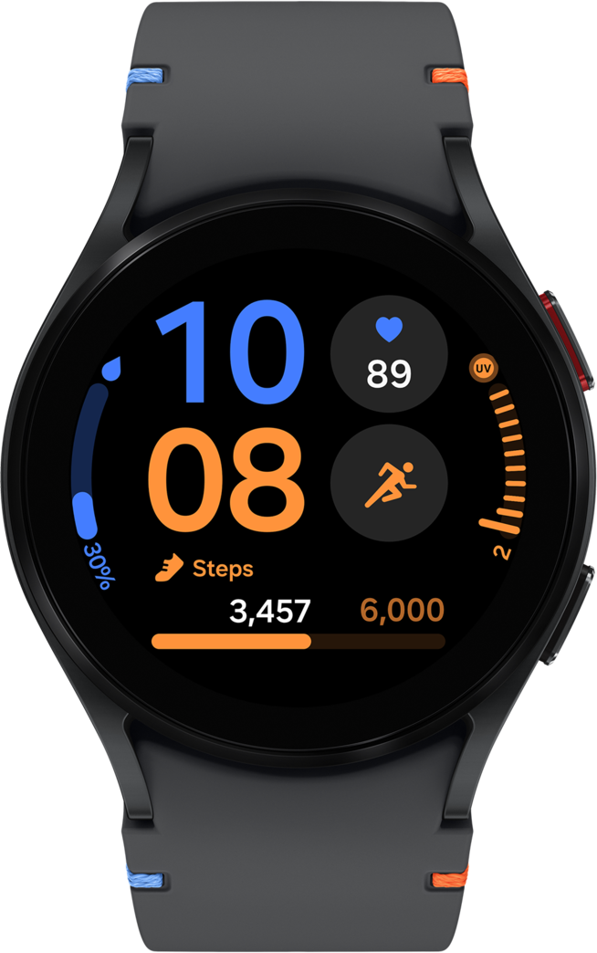 Smartwatch Samsung Galaxy Watch FE, 40 mm, BT, nero SM-R861NZKAKAEUE 