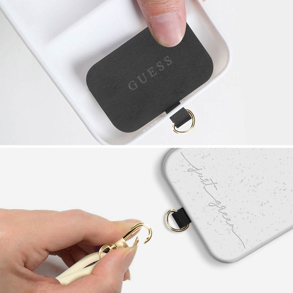 Cordino per Telefono Guess CBDY 4G Charm, Nero