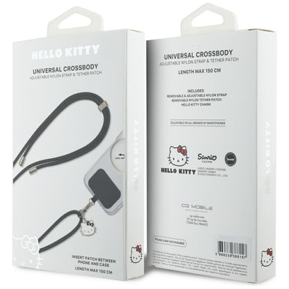 Cordino per Telefono Hello Kitty Crossbody, Nero