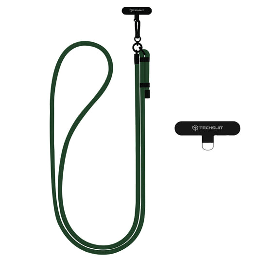 Cordino per Telefono Techsuit RCS1-04, Verde Satinato