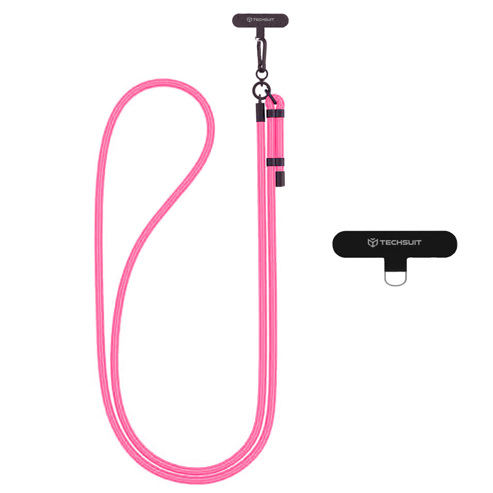 Cordino per Telefono Techsuit RCS1-05, Rosa Scuro