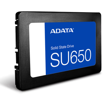 Unità con memoria a stato solido (SSD) Adata SU650, 2,5 pollici, 256 GB, SATA III ASU650SS-256GT-R 