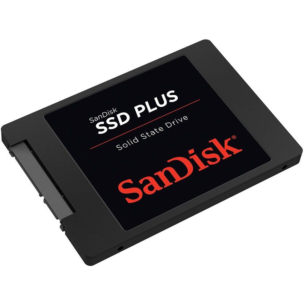 Unità a stato solido (SSD) SanDisk Plus, 2,5", 240 GB, SATA III SDSSDA-240G-G26 