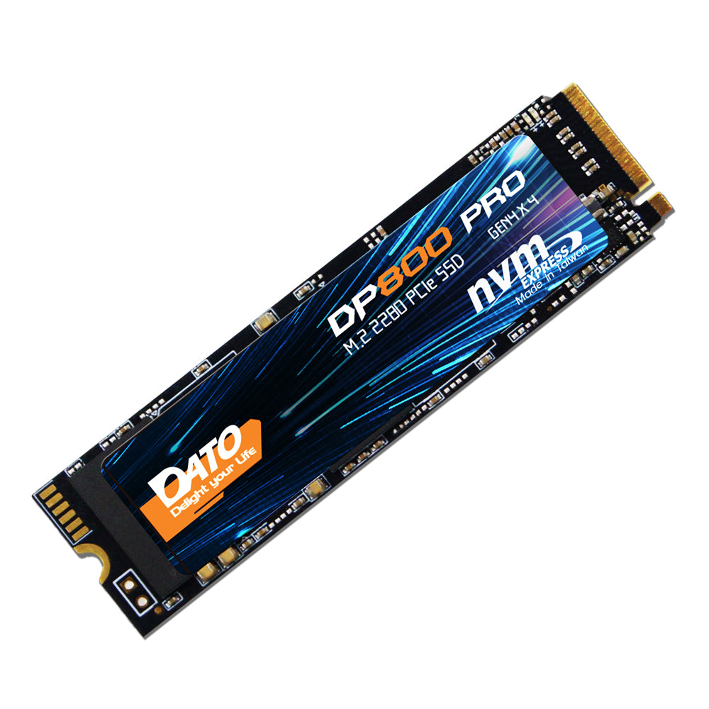 Solid State Drive (SSD) Dato DP800 Pro, NVME M.2 2280, PCIe, 4TB, Nero DP800PSSD-4TB