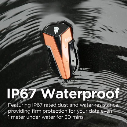 Solid State Drive (SSD Esterno) Dato Ares Amber Shield, 500GB, Nero ARSASE-500GB