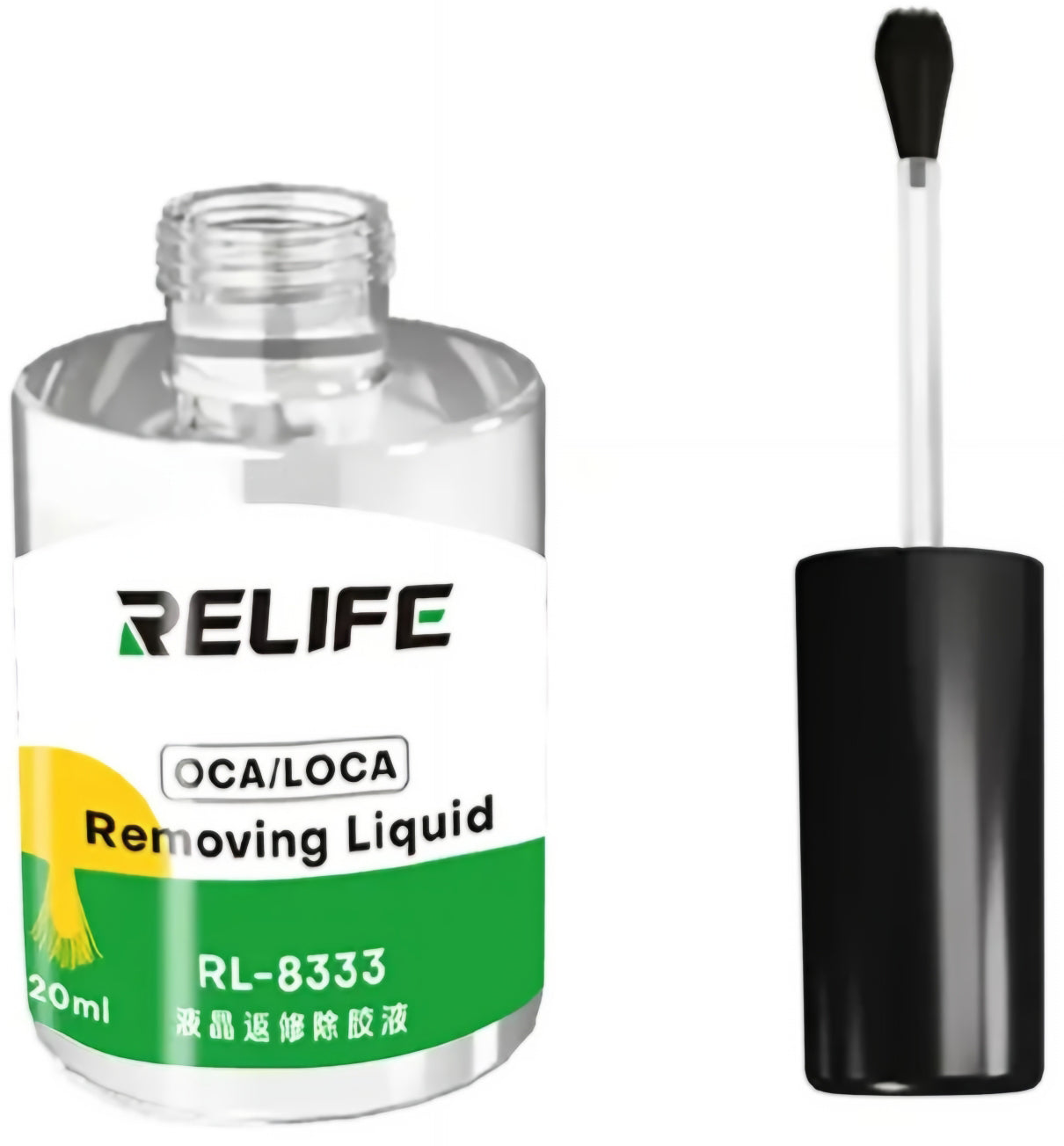 Soluzione Rimozione Colla OCA / LOCA Relife RL-8333, 20ml