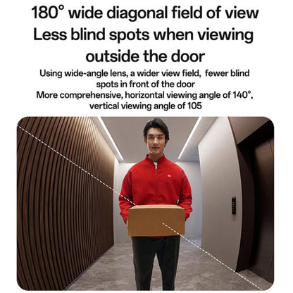 Campanello Yesido KM27, Wi-Fi, 2K, Bianco