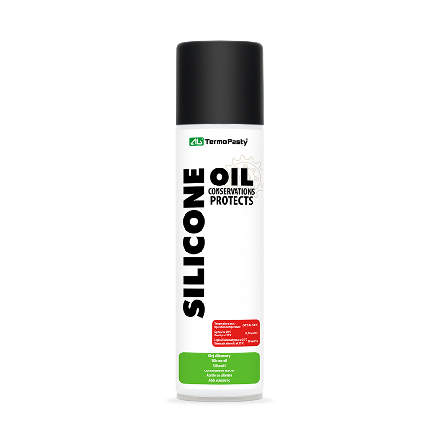 Spray Olio Siliconico AG Termopasty, 300ml ART.AGT-016
