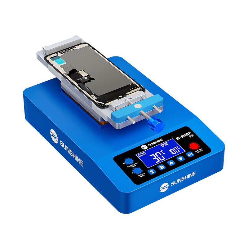 Stazione Separazione Display Touchscreen Sunshine S-918F Pro, Blu