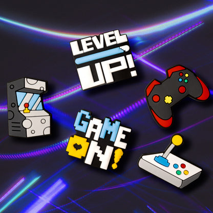 Sticker 3D OEM GameOn per Custodia Telefono / Tablet, Set da 5 pezzi, Multicolore