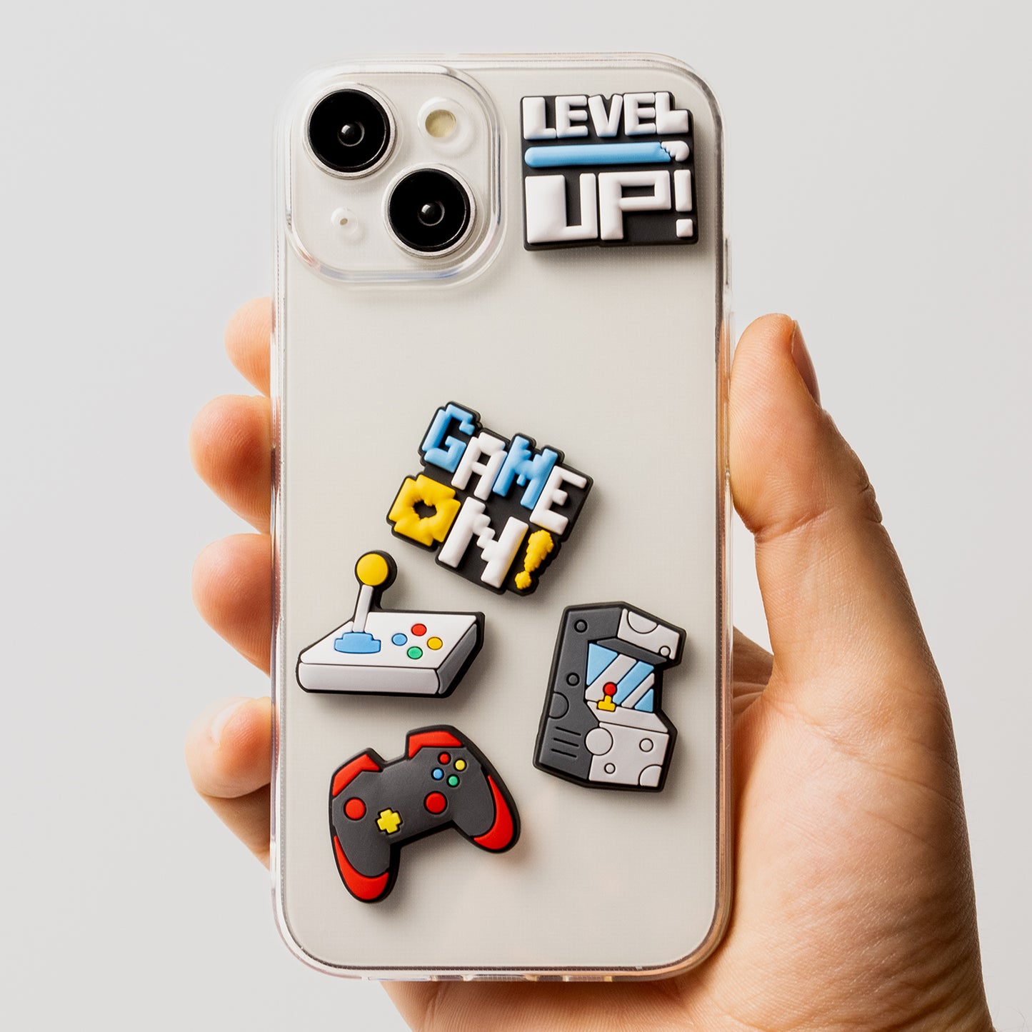 Sticker 3D OEM GameOn per Custodia Telefono / Tablet, Set da 5 pezzi, Multicolore