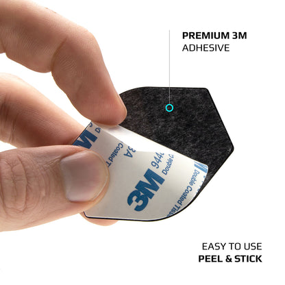Sticker Metallico Fixed 3in1, Nero
