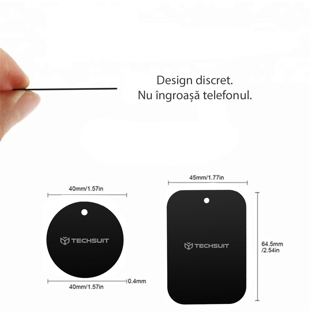 Adesivo Metallico Techsuit MP03 2in1, Nero