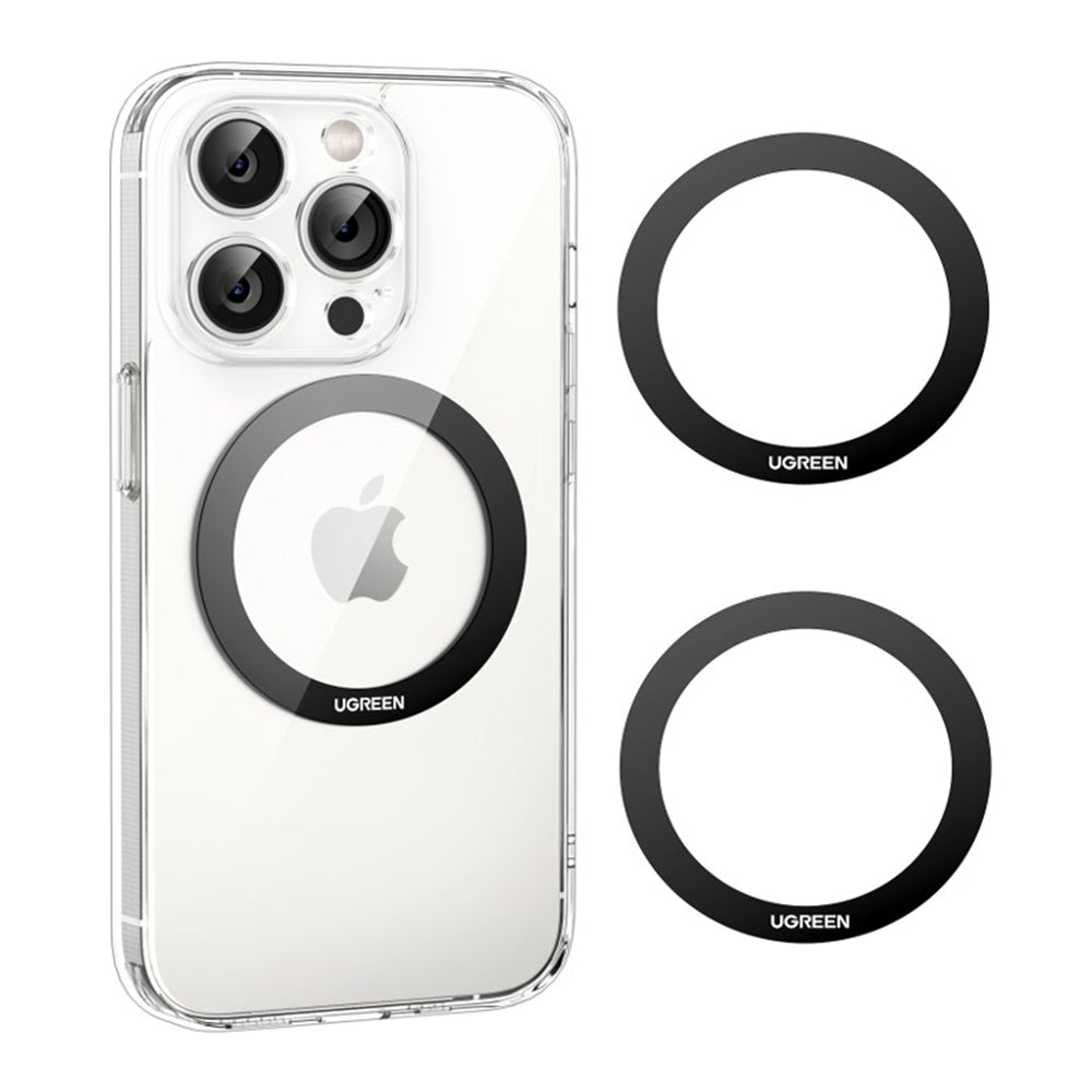 Sticker Metalico UGREEN LP428 (25766), Set 2 pezzi, Nero