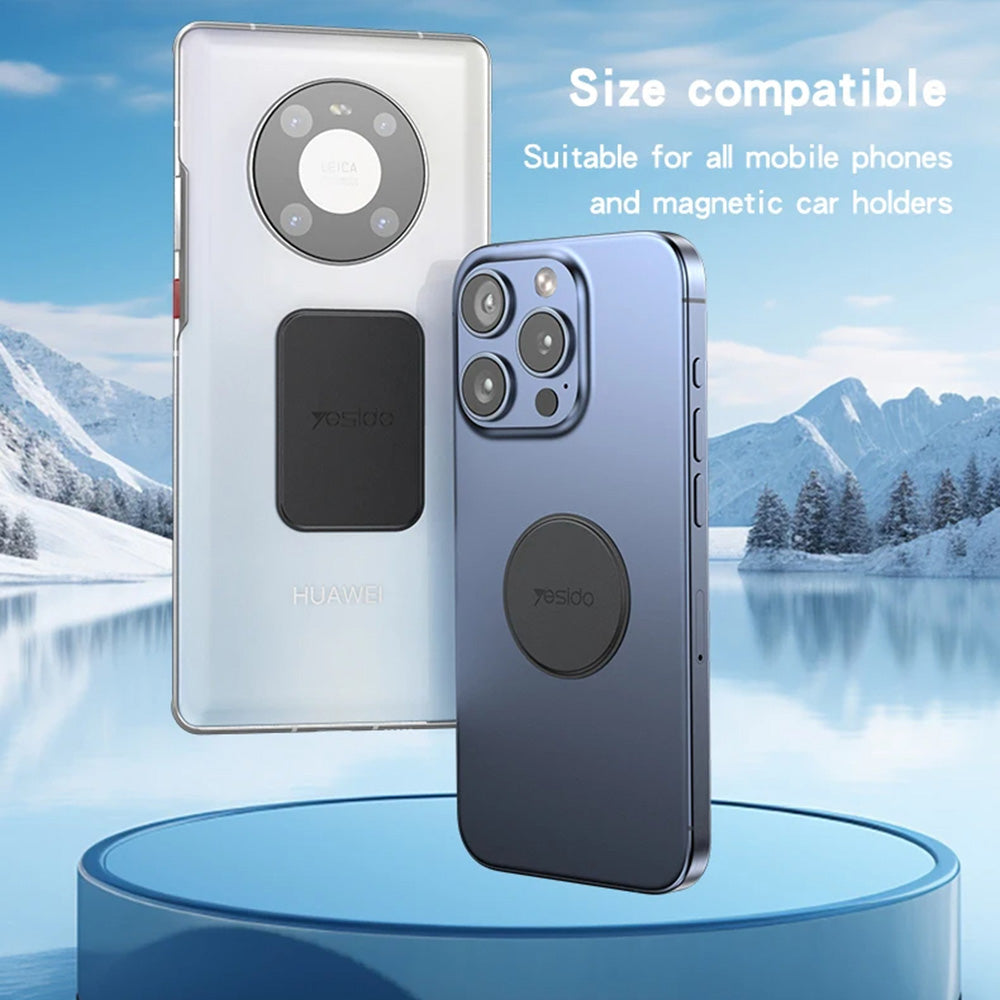 Yesido C207 2in1 Metallic Sticker, Black