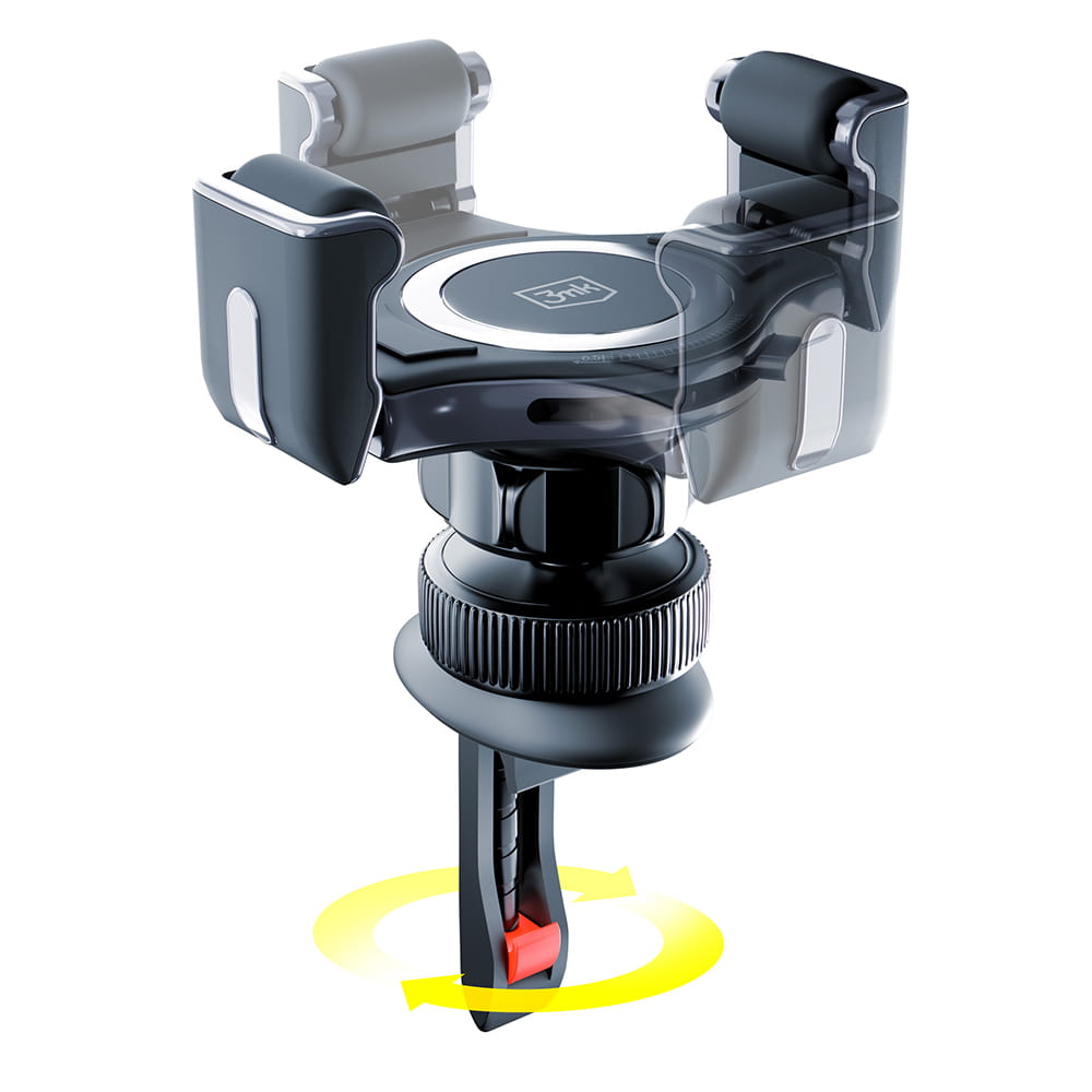 Supporto Auto 3MK Memo Hug, 4.5inch - 6.7inch, Nero