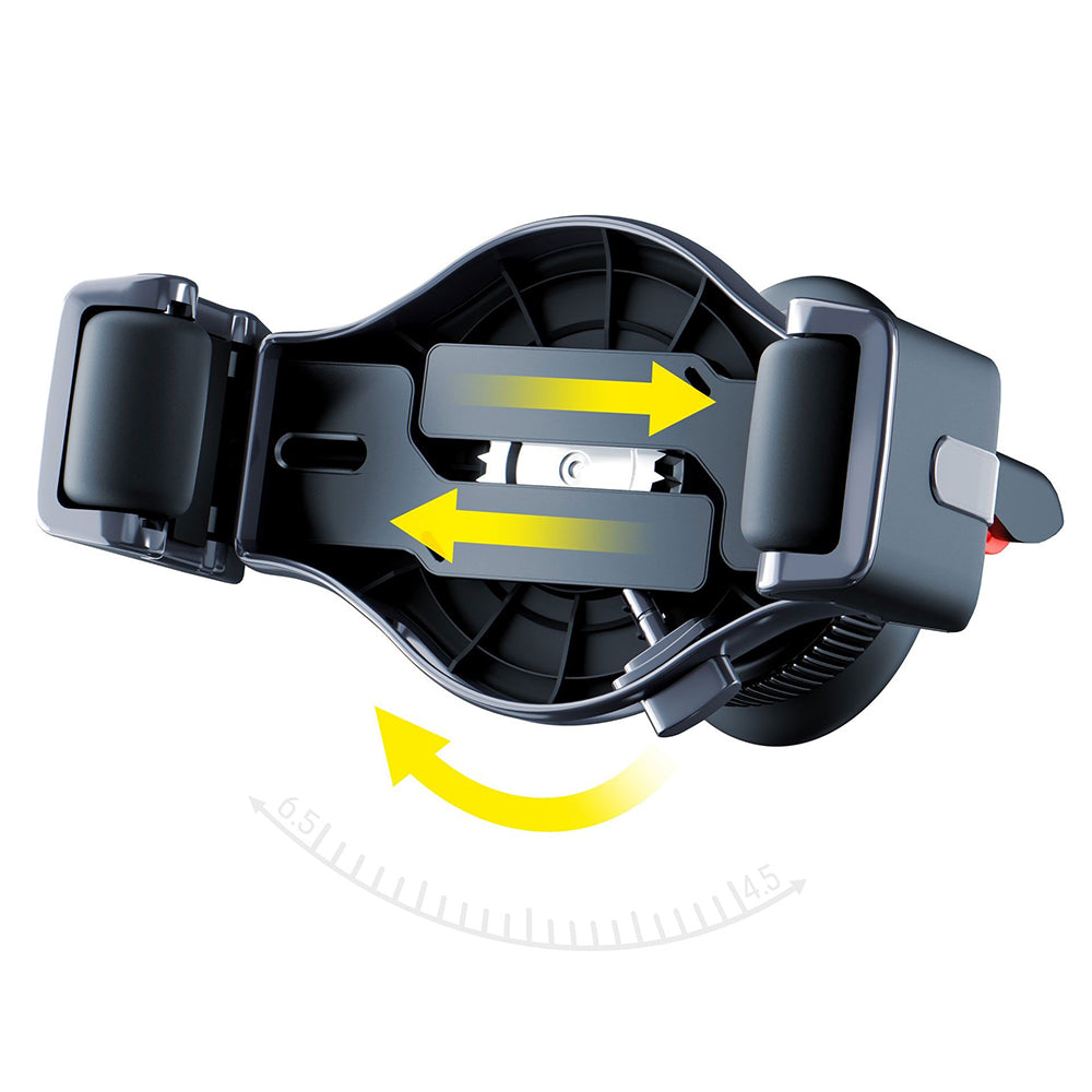 Supporto Auto 3MK Memo Hug, 4.5inch - 6.7inch, Nero