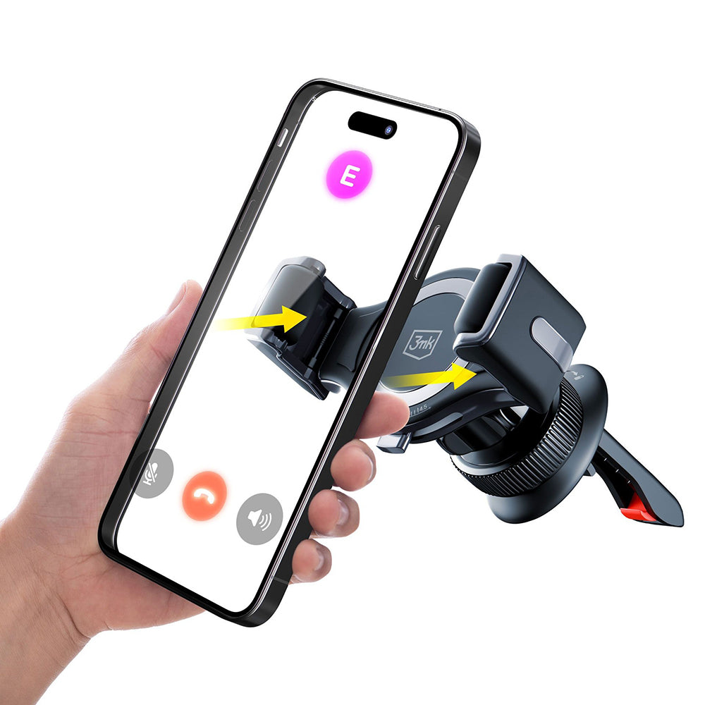 Supporto Auto 3MK Memo Hug, 4.5inch - 6.7inch, Nero