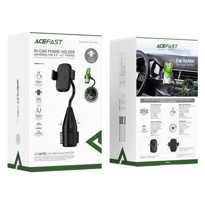Supporto Auto Acefast D24, 4.5inch - 6.7inch, Nero