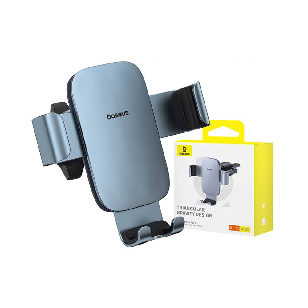 Supporto Auto Baseus Metal Age 3, 4.7inch - 7.2inch, Grigio C40467600811-00