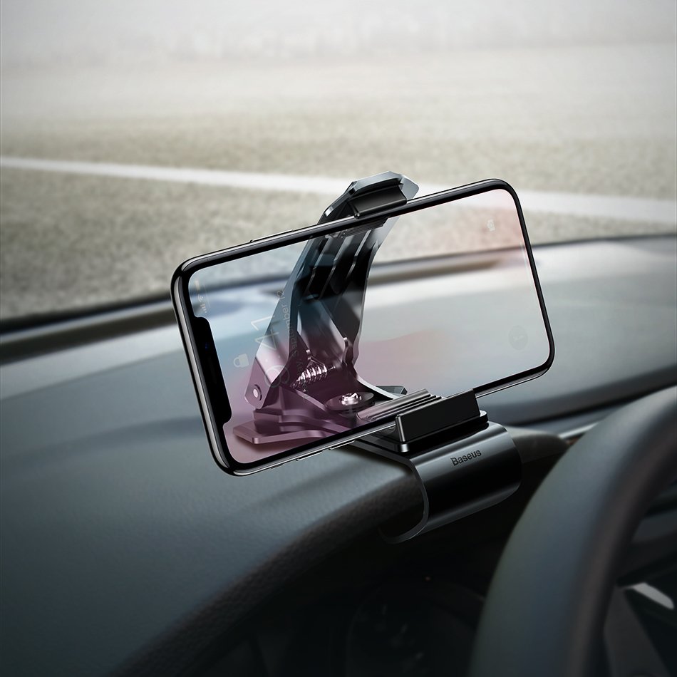 Supporto Auto Baseus Mouth, 3.5inch - 7inch, Nero SUDZ-01