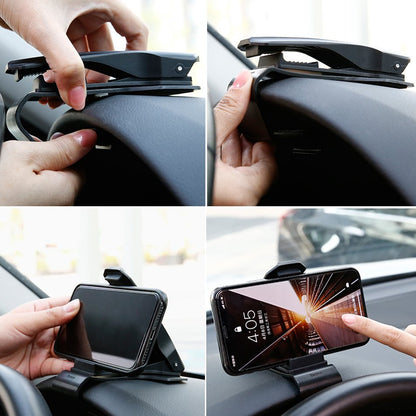 Supporto Auto Baseus Mouth, 3.5inch - 7inch, Nero SUDZ-01